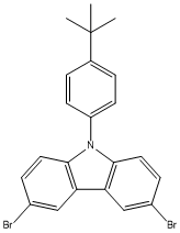PI-51361 3,6-dibromo-9-(4-tert-butylphenyl)-9H-carbazole (741293-42-5)