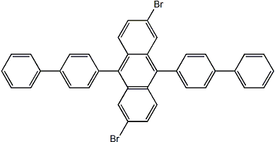 PI-51371 2,6-Dibromo-9,10-Bis(4-biphenyl)anthracene (1187763-66-1)