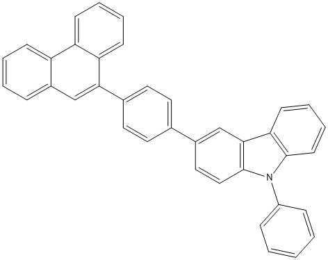 PI-51387 3-[4-(9-phenanthryl)-phenyl]-9-phenyl-9H-carbazole (1369431-19-5)
