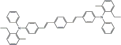 PI-51406 N-(4-((1E,22E)-4-((E)-4-((2-Ethyl-6-tolyl)(phenyl)amino)styryl)styryl)phenyl)-N-(2-ethyl-6-tolyl)benzenamine (954497-18-8)