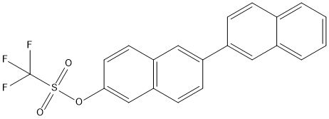 PI-51433 [2,2'-Binaphthalen]-6-yl trifluoromethanesulfonate (935472-81-4)