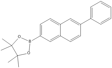PI-51439 4,4,5,5-tetramethyl-2-(6-phenylnaphthalen-2-yl)-1,3,2-dioxaborolane (1229235-79-3)