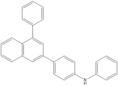 PI-51458 phenyl-{4-(1-phenyl-naphthalen-3-yl)-phenyl}-amine (1345860-74-3)