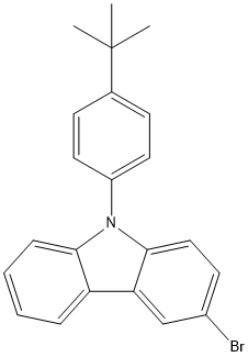 PI-51481 9-(4-tert-butylphenyl)-3-bromo-9H-carbazole (1133057-82-5)