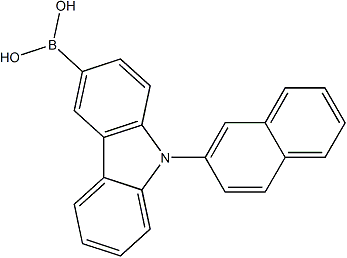 PI-51494 (9-(Naphthalen-2-yl)-9H-carbazol-3-yl)boronic acid (1133057-98-3)
