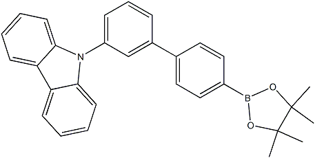 PI-51498 9-[3-[4-(4,4,5,5-Tetramethyl-1,3,2-dioxaborolan-2-yl)phenyl]phenyl]carbazole (1385826-87-8)
