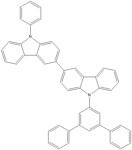 PI-51526 9-([1,1':3',1''-terphenyl]-5'-yl)-9'-phenyl-9H,9'H-3,3'-bicarbazole (1410876-33-3)