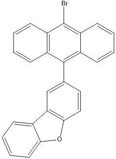 PI-51533 2-(10-bromoanthracen-9-yl)dibenzo[b,d]furan (1314564-37-8)