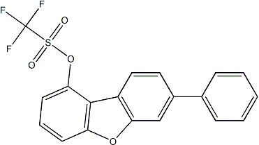 PI-51540 7-Phenyldibenzo[b,d]furan-1-yl trifluoromethanesulfonate (2128707-95-7)
