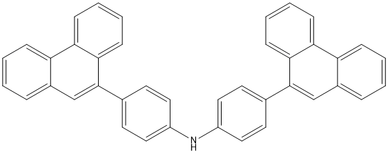 PI-51607 bis(4-(phenanthren-9-yl)phenyl)amine (1247176-56-2)
