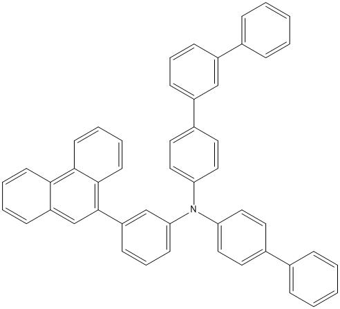 PI-51623 N-([1,1'-biphenyl]-4-yl)-N-(3-(phenanthren-9-yl)phenyl)-[1,1':3',1''-terphenyl]-4-amine (1829563-49-6)