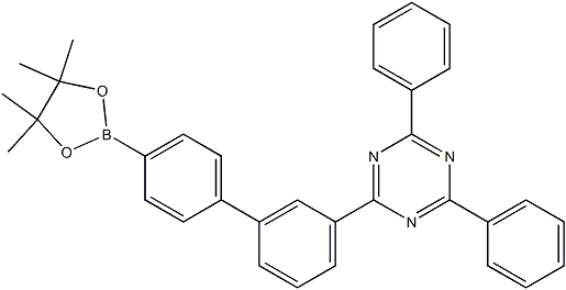 PI-51653 2,4-Diphenyl-6-(4'-(4,4,5,5-tetramethyl-1,3,2-dioxaborolan-2-yl)-[1,1'-biphenyl]-3-yl)-1,3,5-triazine (2056259-61-9)