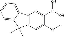 PI-51676 (2-Methoxy-9,9-dimethyl-9H-fluoren-3-yl)boronic acid (2177237-24-8)