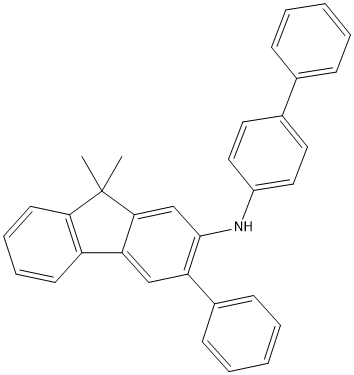 PI-51682 N-([1,1'-biphenyl]-4-yl)-9,9-dimethyl-3-phenyl-9H-fluorene-2-amine (2124224-75-3)