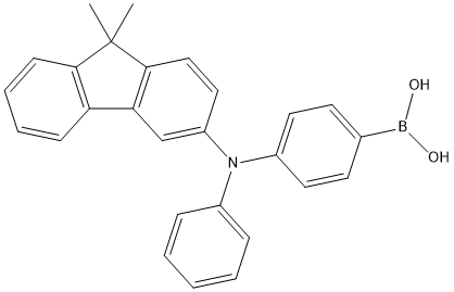 PI-51720 (4-((9,9-dimethyl-9H-fluoren-3-yl)(phenyl)amino)phenyl)boronic acid (1246021-71-5)