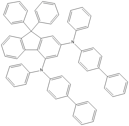PI-51729 N2,N4-di([1,1'-biphenyl]-4-yl)-N2,N4,9,9-tetraphenyl-9H-fluorene-2,4-diamine (1799918-64-1)