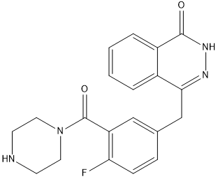 PI-51833 4-(4-fluoro-3-(piperazine-1-carbonyl)benzyl)phthalazin-1(2H)-one (763111-47-3)