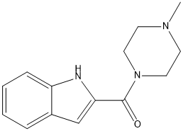 PI-51909 (1H-indol-2-yl)(4-methylpiperazin-1-yl)methanone (73187-30-1)