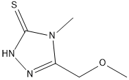 PI-52111 5-(Methoxymethyl)-4-methyl-2,4-dihydro-3H-1,2,4-triazole-3-thione (113657-01-5)
