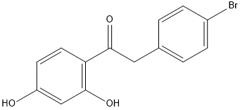 PI-52208 2-(4-BROMOPHENYL)-1-(2,4-DIHYDROXYPHENYL)ETHANONE (92152-60-8)