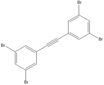 PI-52212 1,3-Dibromo-5-[2-(3,5-dibromophenyl)ethynyl]benzene (448895-60-1)