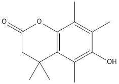 PI-52321 6-hydroxy-4,4,5,7,8-pentamethylchroman-2-one (40662-76-8)