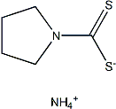 PI-52356 Ammonium 1-Pyrrolidinecarbodithioate (5108-96-3)