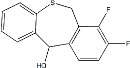 PI-52380 7,8-Difluoro-6,11-dihydrodibenzo[b,e]thiepin-11-ol (1985607-83-7)