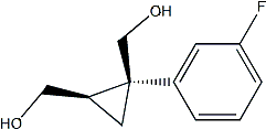 PI-52408 ((1S,2R)-1-(3-fluorophenyl)cyclopropane-1,2-diyl)dimethanol (1369767-20-3)