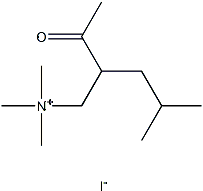 PI-52430 (2-Acetyl-4-methylpentyl)trimethylammonium Iodide (1069-62-1)