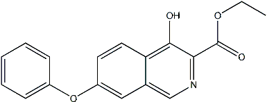 PI-52454 Ethyl 4-hydroxy-7-phenoxyisoquinoline-3-carboxylate (808116-52-1)
