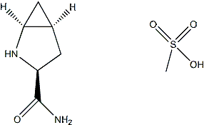 PI-52458 (1S,3S,5S)-2-Azabicyclo[3.1.0]hexane-3-carboxamide methanesulfonate (709031-45-8)