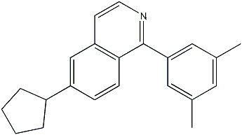 PI-52515 6-cyclopentyl-1-(3,5-dimethylphenyl)Isoquinoline (2122870-54-4)