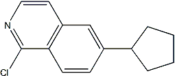 PI-52516 Isoquinoline, 1-chloro-6-cyclopentyl- (2488856-65-9)
