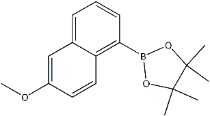 PI-52538 2-(6-Methoxynaphthalen-1-yl)-4,4,5,5-tetramethyl-1,3,2-dioxaborolane (588717-94-6)