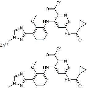 PI-52546 3-PYRIDAZINECARBOXYLIC ACID, 6-[(CYCLOPROPYLCARBONYL)AMINO]-4-[[2-METHOXY-3-(1-METHYL-1H-1,2,4-TRIAZ (2245111-19-5)