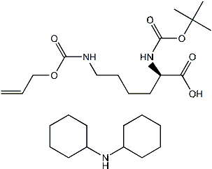 PI-52596 N-a-Boc-N-e-allyloxycarbonyl-L-lysine dicyclohexylamine salt (110637-52-0)