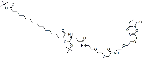 PI-52644 Octa(OtBu)-Glu(AEEA-AEEA-OSu)-OtBu (1118767-15-9)