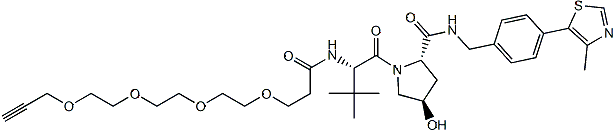 PI-52675 (S,R,S)-AHPC-PEG4-Alkyne (2267282-21-1)