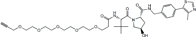 PI-52676 (S,R,S)-AHPC-PEG5-Alkyne (2817805-63-1)