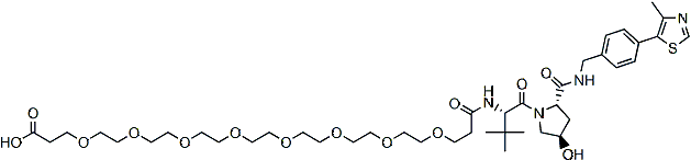 PI-52720 (S,R,S)-AHPC-PEG8-acid (2428400-60-4)